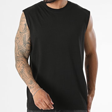 Jack And Jones - Camiseta Sin Mangas Simon Negro