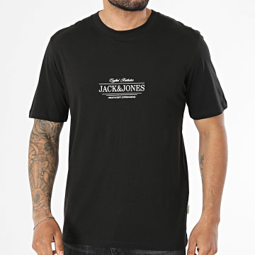 Jack And Jones - Camiseta Cassis Minimal Negra