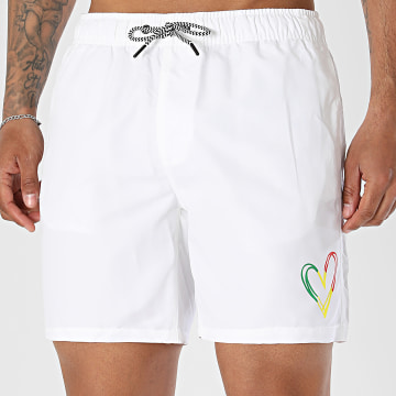 Luxury Lovers - Badshort Heart Wit