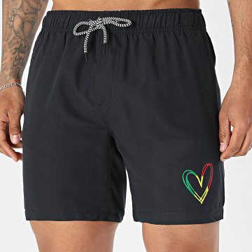 Luxury Lovers - Badshort Heart Zwart