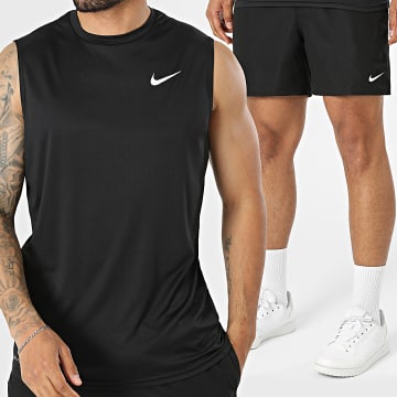 Nike - Co-ord Set Topje en Zwemshort Nessa 585 560 Zwart