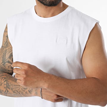 Superdry - Top Essential Logo M6010820A Branco