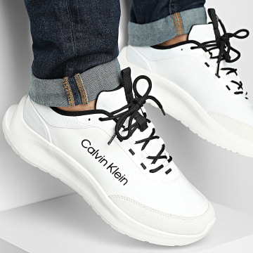 Calvin Klein - Sneaker Light Eva Runner Essential Laceup 2342 Bright White Black