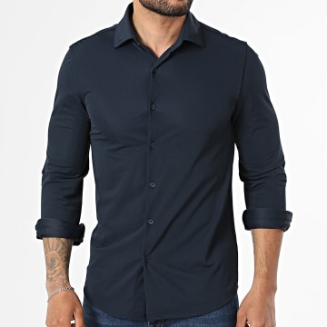Frilivin - Hemd Langärmelig 656 Marineblau