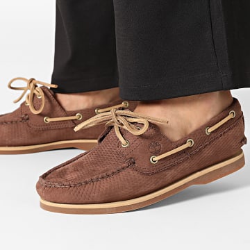 Timberland - Schuh Classic Boat A4187 Dunkelbraun Veloursleder