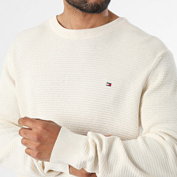 Tommy Hilfiger - Pull Seasonal Structure Crew Neck 2799 Beige