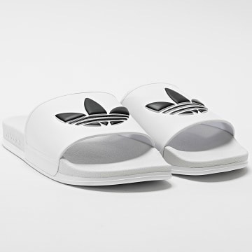 Adidas Originals - Adilette OG KJ6921 Footwear WeiÃŸ Core Schwarz Badesandalen