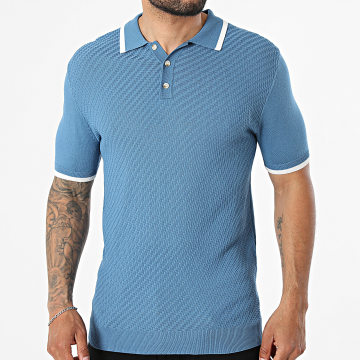 Frilivin - Polo Manga Corta Punto 614 Azul