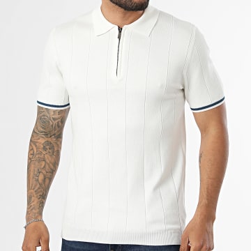 Frilivin - Polo Korte Mouwen Mesh Ritskraag 715 Lichtbeige
