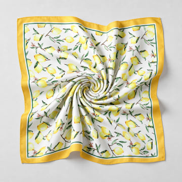 Frilivin - Pañuelo L52 Blanco Amarillo