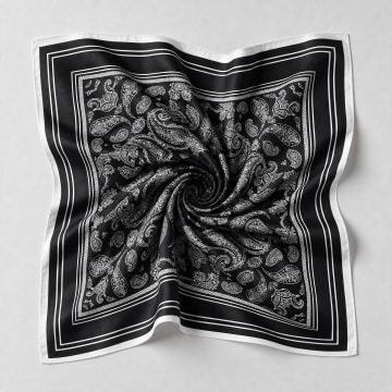 Frilivin - Pañuelo L36 Negro Bandana