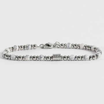 Frilivin - Bracelet 324 White Silver