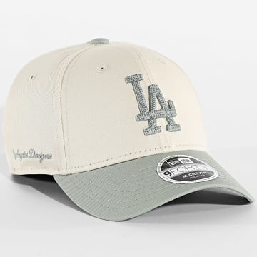 New Era - Hat Side Script 9Forty LA Los Angeles Dodgers 60856244 Beige Light Khaki Green