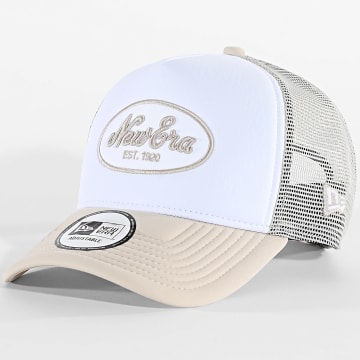 New Era - Sneaker Trucker Oval Foam Patch 60856292 Beige White
