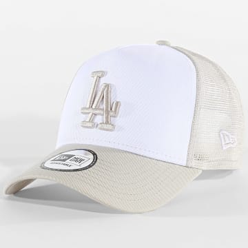New Era - Trucker Sneaker League Essential LA Los Angeles Dodgers 60856266 Beige White