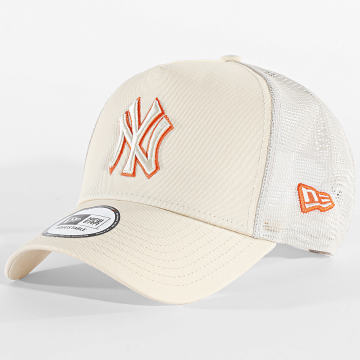 New Era - Gorra trucker Outline NY New York Yankees 60856382 Beige