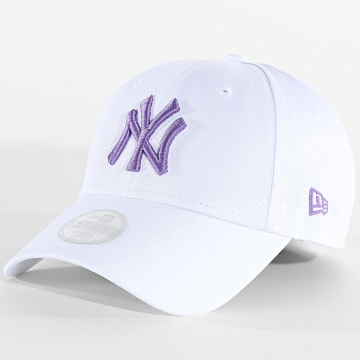 New Era - Casquette Femme League Essential 9Forty NY New York Yankees 60856373 Blanc