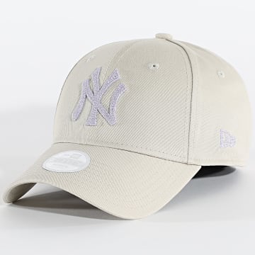 New Era - Casquette Femme Metallic CS 9Forty NY New York Yankees 60856353 Beige