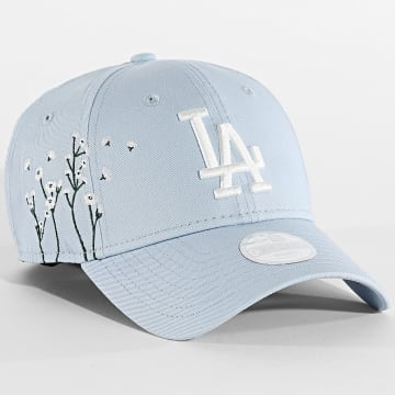 New Era - Casquette Femme Floral Icon 9Forty LA Los Angeles Dodgers 60856331 Bleu Clair