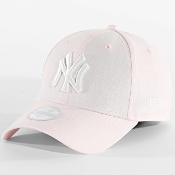 New Era - Casquette Femme Linen 9Forty NY New York Yankees 60856359 Rose