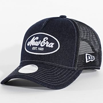 New Era - Casquette Trucker Femme 9Forty M-Crown 60856337 Bleu Marine