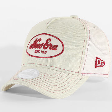New Era - Casquette Trucker Femme 9Forty M-Crown 60856347 Beige