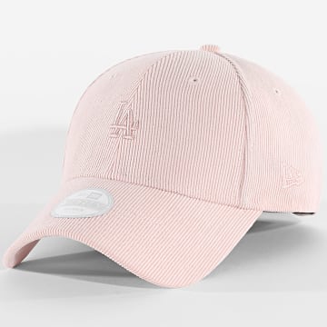 New Era - Casquette Femme Mini Corduroy 9Forty LA Los Angeles Dodgers 60856328 Rose