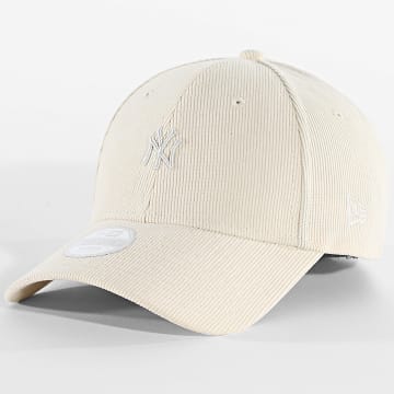 New Era - Casquette Femme Mini Cord 9Forty NY New York Yankees 60856317 Beige