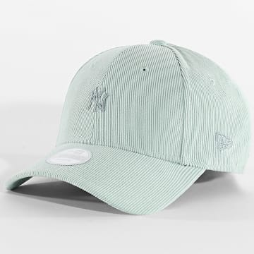 New Era - Casquette Femme Mini Cord 9Forty NY New York Yankees 60856320 Vert Clair
