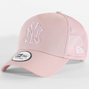 New Era - Casquette Trucker Outline Eframe NY New York Yankees 60856375 Rose