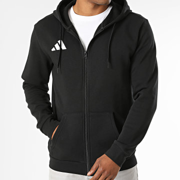 Adidas Sportswear - Sweat Capuche Zippé Entrada 26 KF5945 Noir