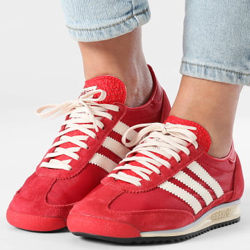 Adidas Originals - Zapatillas Mujer SL 72 OG IE3475 Better Scarlet Cream White Halo Blue