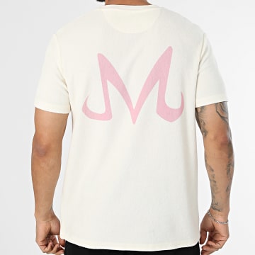 Dragon Ball Z - Tee Shirt Eponge Majin Buu Beige Rose