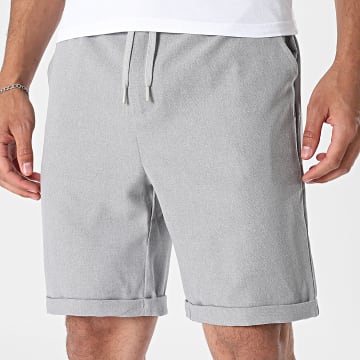 Frilivin - Pantalón Corto Chino 637 Gris Jaspeado