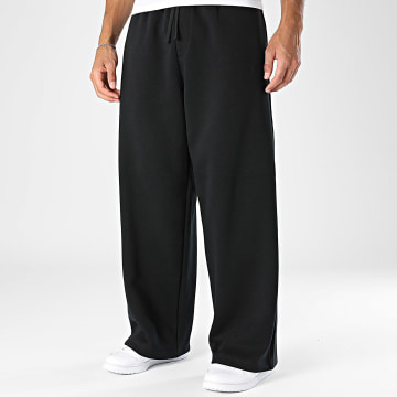 Urban Classics - Calça de fato de treino Baggy Fit Fluffy TB8031 Preto