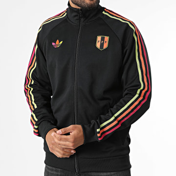 Adidas Originals - Veste Zippée A Bandes Perou Originals KA8593 Noir