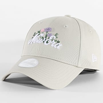 New Era - Casquette Femme Beaded 9Forty 60856277 Beige Floral
