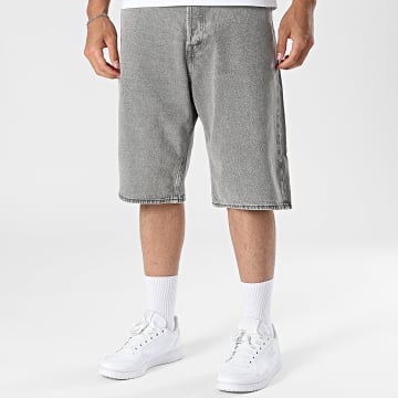 Jack And Jones - Short Jean Baggy Fit Ron Original Grijs