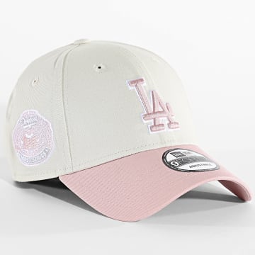 New Era - Cap Patch 9Forty LA Los Angeles Dodgers 60856270 Beige Pink