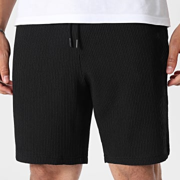 Only And Sons - Short Jogging Texturé Lazio Life Noir