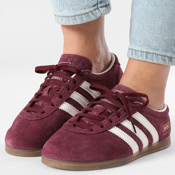 Adidas Originals - Zapatillas Mujer Gazelle Lo Pro IH6940 Burdeos Core White Gum 3
