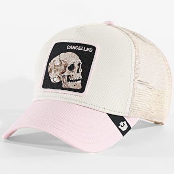 Goorin Bros - Accessoire Trucker Cap The Cancelled Skull Hellbeige Hellrosa