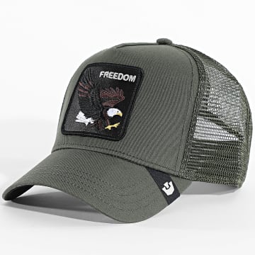 Goorin Bros - Cap Trucker Freedom Eagle Kaki Grün