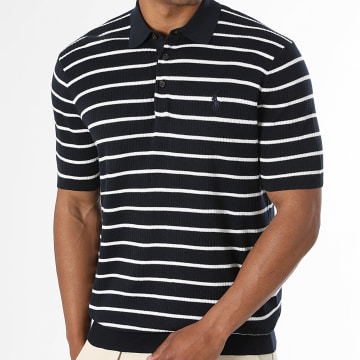 Polo Ralph Lauren - Short Sleeve Polo Original Player Navy Blue White
