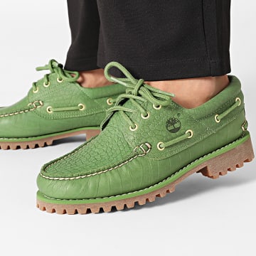 Timberland - Schuh Authentic Boat A2PDQ Mittelgrün Vollnarbenleder