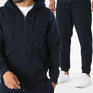 Tommy Jeans - Ensemble De Survetement Regular Fit Flag 3281 Bleu Marine
