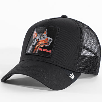 Goorin Bros - Trucker Cap Beware Doberman Schwarz