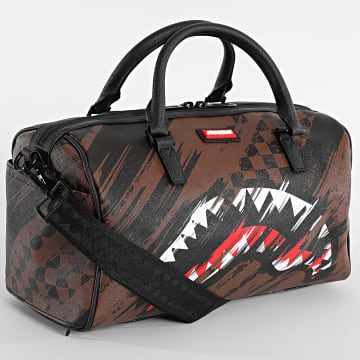 Sprayground - Bolso de Viaje Smeared Grunge Mini Duffle 910D8966NSZ Marrón Negro
