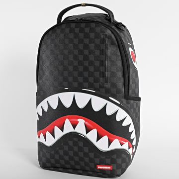 Sprayground - Sac A Dos Smeared Grunge 910B8663NSZ Noir Gris Anthracite
