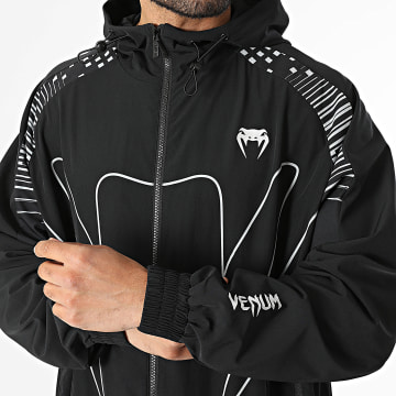 Venum - Jass Capuchon Rits Midnight Fury 06161 Zwart Grijs